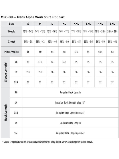 SIZECHART