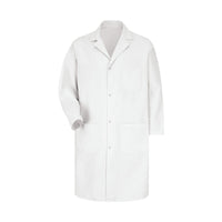 Men's Multi-Pocket 41.5" Gripper-Front Lab Coat - 5080 - White