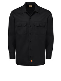 Men's Long Sleeve Traditional Work Shirt - 5574 - Black