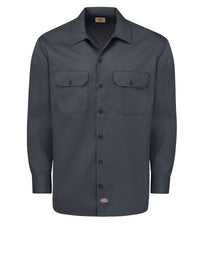 Men's Long Sleeve Traditional Work Shirt - 5574 - Charcoal