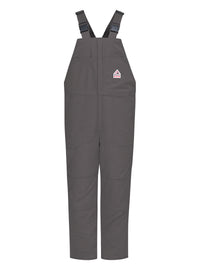 Men's Flame-Resistant Deluxe Insulated Bib Overall - BLC8 - Grey