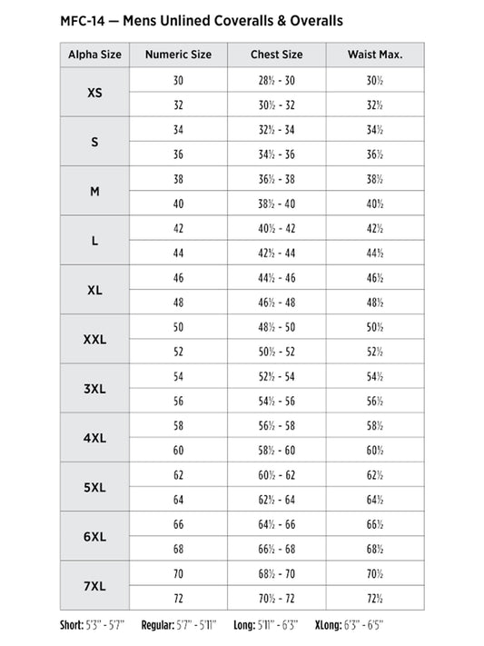 SIZECHART