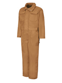 Men's Insulated Blended Duck Coverall - CD32 - Brown Duck