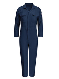 Women's Midweight Nomex Flame-Resistant Premium Coverall - CNB5 - Navy