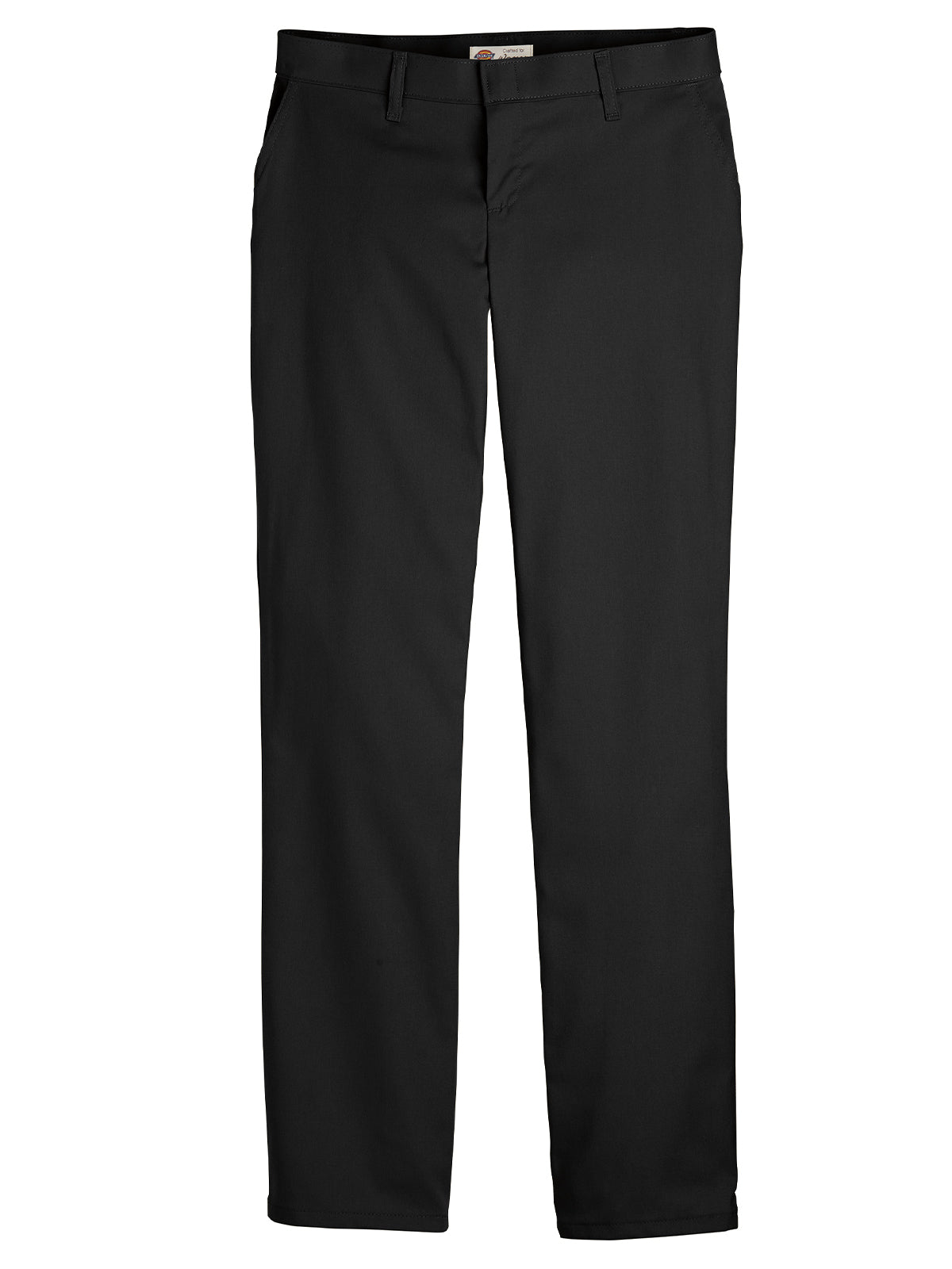 Women's Premium Flat Front Pant - FP21 - Black