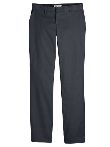 Women's Premium Flat Front Pant - FP21 - Dark Charcoal