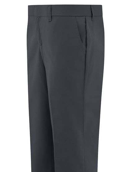 Women's Premium Flat Front Pant - FP21 - Dark Charcoal