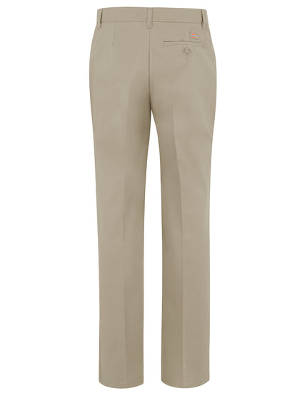 Women's Premium Flat Front Pant - FP21 - Desert Sand