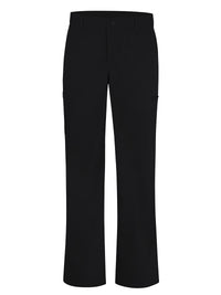 Women's Premium Relaxed Fit Twill Cargo Pant - FP23 - Black