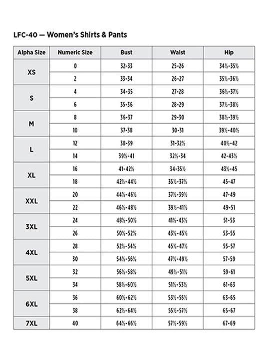 SIZECHART