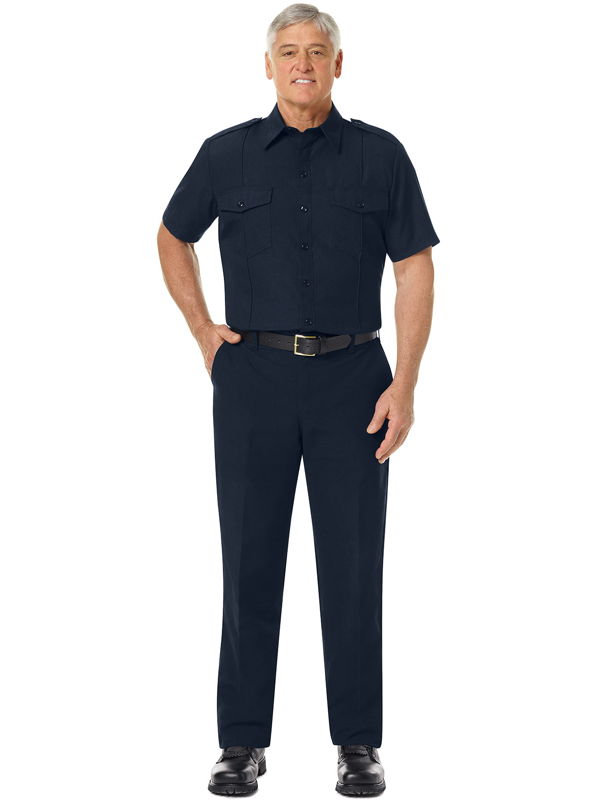 Men's Full Cut Classic Firefighter Pant - FP52 - Midnight Navy