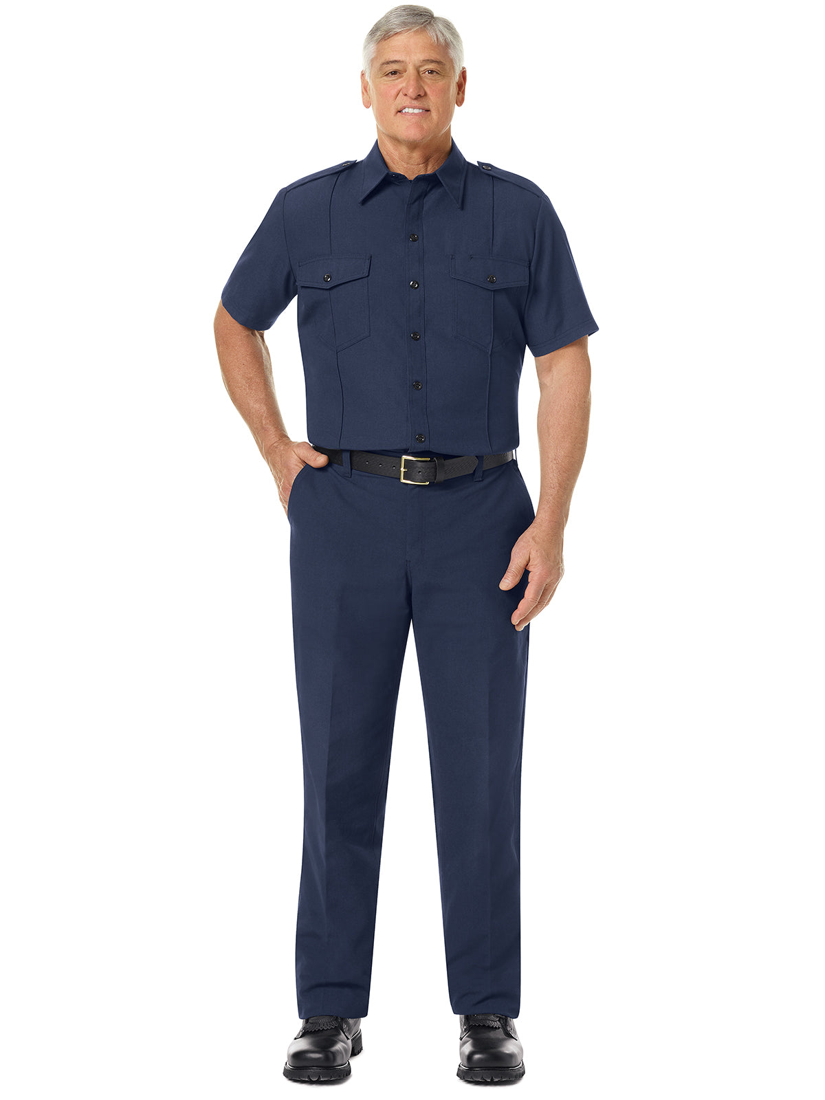 Men's Full Cut Classic Firefighter Pant - FP52 - Navy