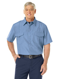Men's Nomex Short Sleeve Chief Shirt - FSC2 - Light Blue