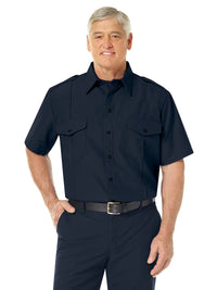 Men's Nomex Short Sleeve Chief Shirt - FSC2 - Midnight Blue