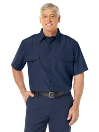 Men's Nomex Short Sleeve Chief Shirt - FSC2 - Navy