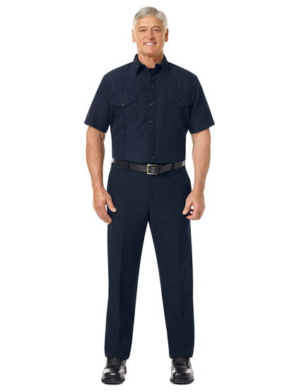 Men's 4.5 Nmx Short Sleeve Firefighter Shirt - FSF2 - Midnight Navy