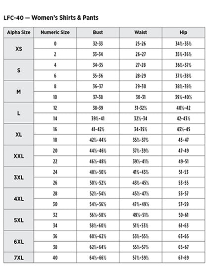 SIZECHART