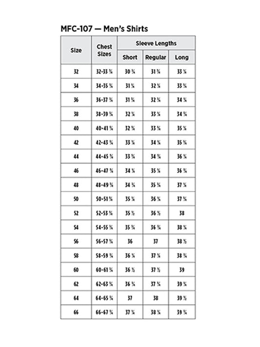 SIZECHART