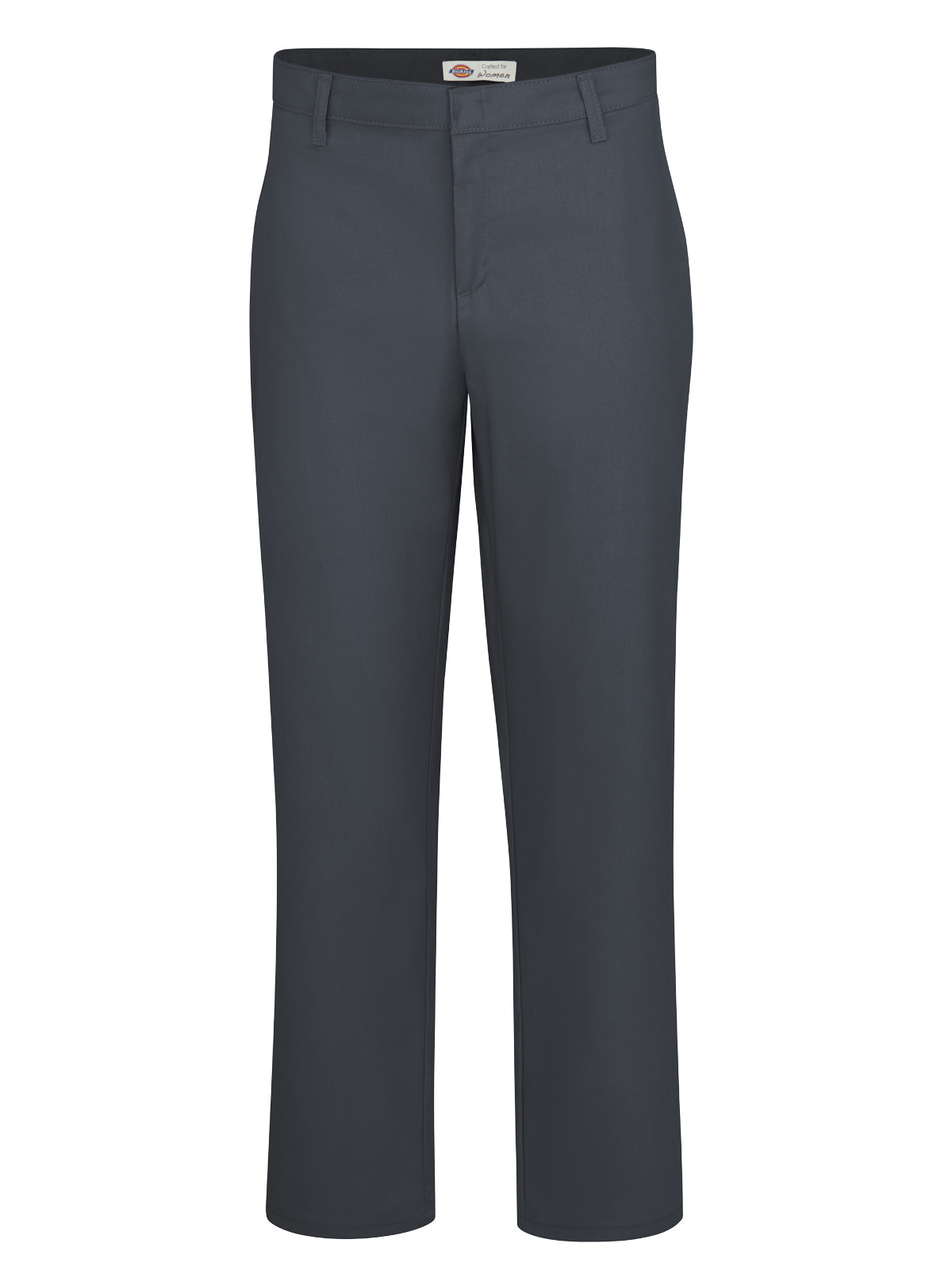 Women's Flat Front Pant - FW21 - Dark Charcoal