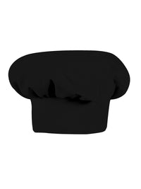 Unisex Hook and Loop Chef Hat - HP60 - Black