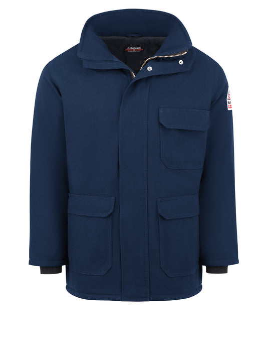 Men's Heavyweight Nomex Flame-Resistant Insulated Deluxe Parka - JNP2 - Navy