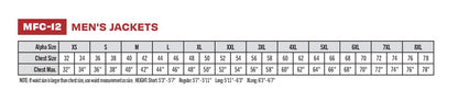 SIZECHART