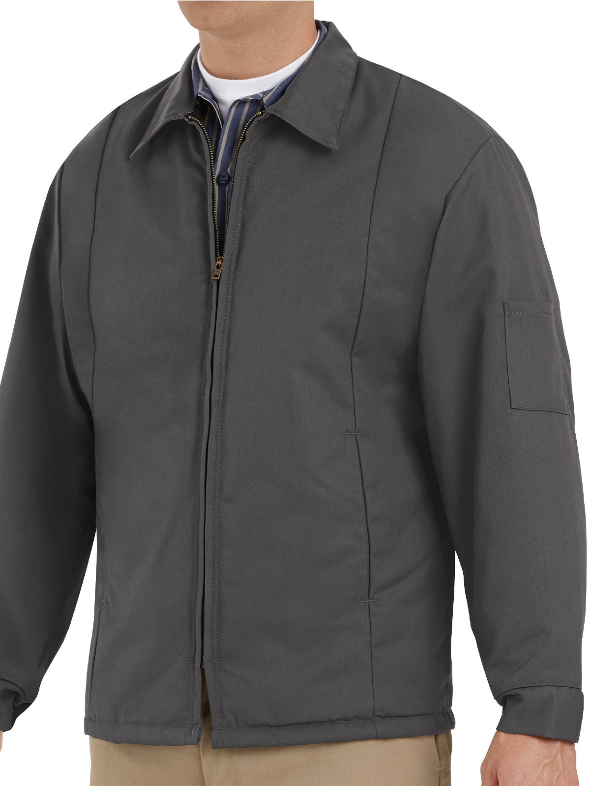 Men's Perma-Lined Panel Jacket - JT50 - Charcoal