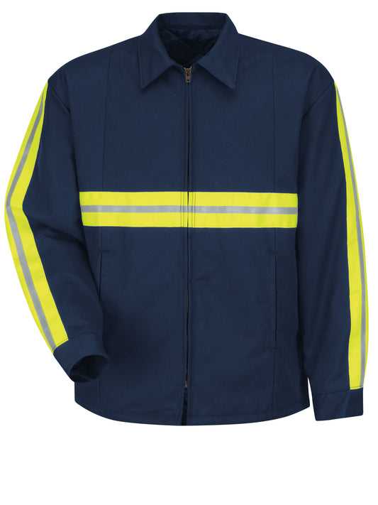 Men's Perma-Lined Panel Jacket - JT50 - Enhanced Navy