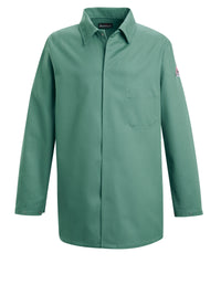 Men's Midweight Flame-Resistant Work Coat - KEW2 - Visual Green