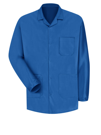 Unisex Anti-Static Counter Jacket - KK26 - Electronic Blue
