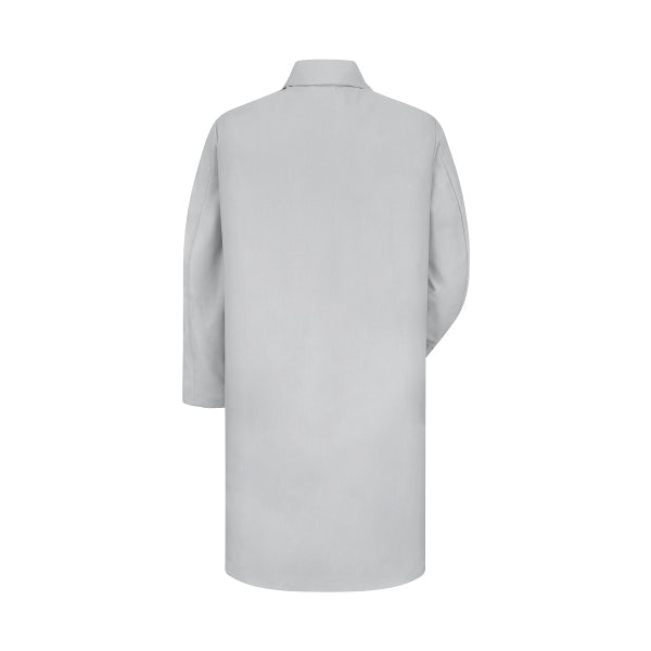 Men'sThree-Pocket 41.5" Full-Length Lab Coat - KP14 - Gray