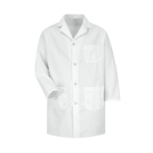 Men's 39" Staff Coat - KT34 - White