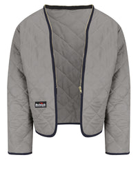 Men's Heavyweight Flame-Resistant Zip-In Modaquilt Jacket Liner - LML4 - Gray