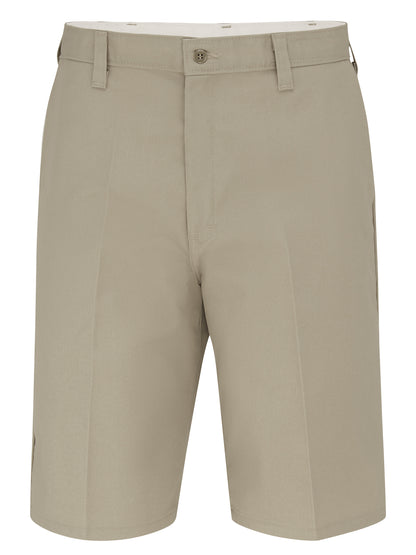 Men's 11" Industrial Flat Front Shorts - LR30 - Desert Sand