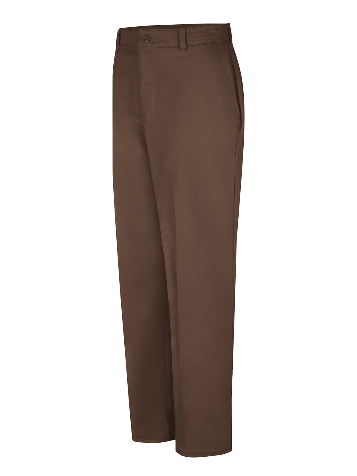Men's Wrinkle-Resistant Cotton Work Pant - PC20 - Brown
