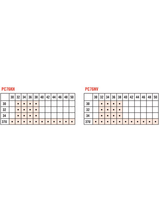 SIZECHART