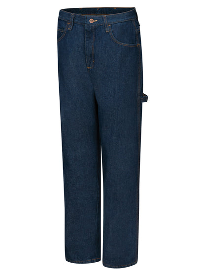 Men's Loose Fit Dungaree - PD80 - Prewashed Indigo