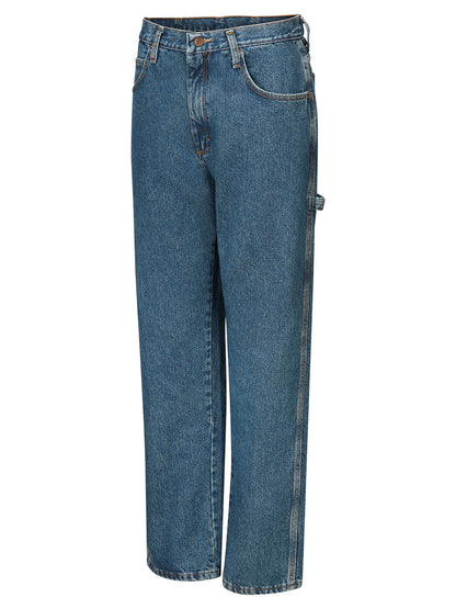 Men's Loose Fit Dungaree - PD80 - Stonewash