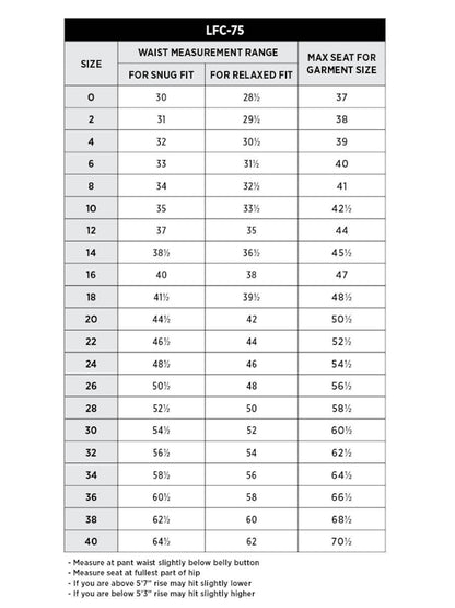 SIZECHART