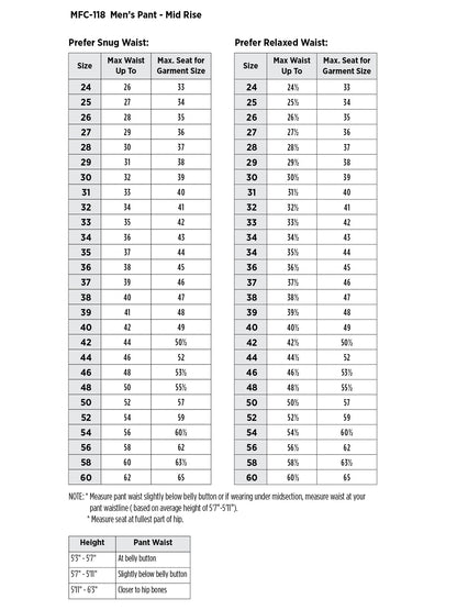 SIZECHART