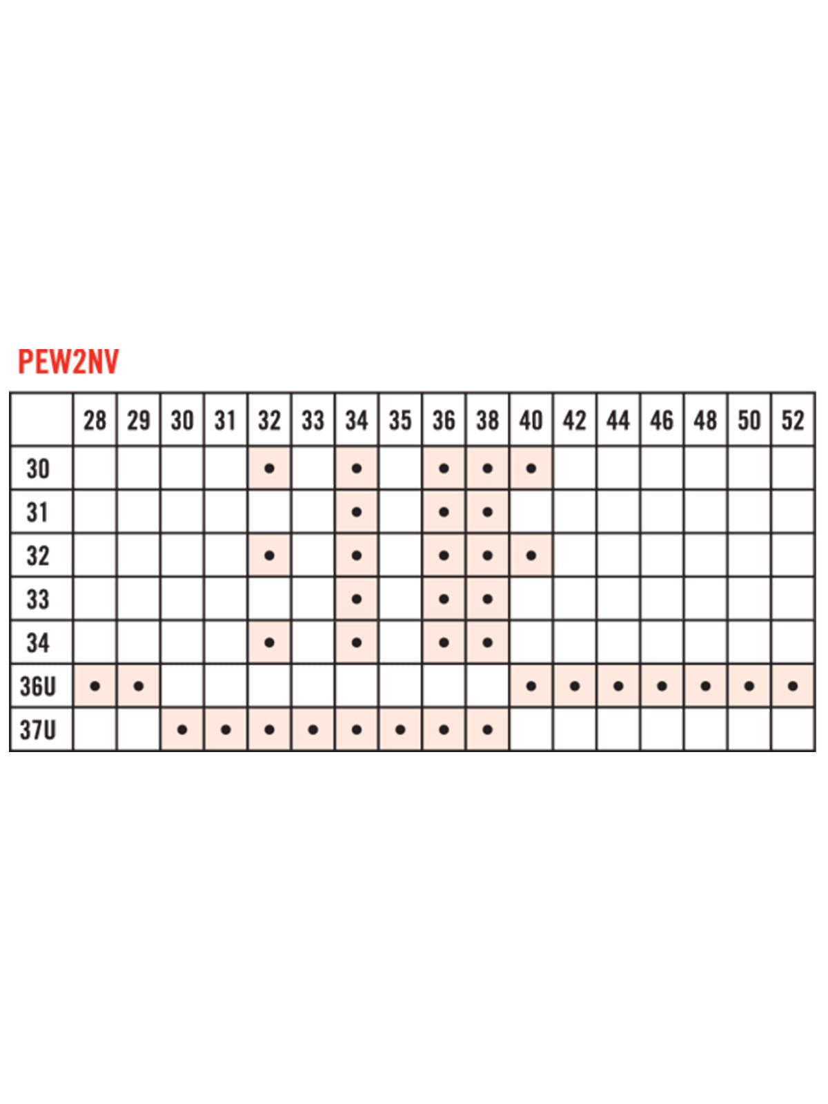 SIZECHART