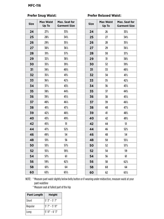 SIZECHART
