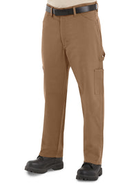 Men's Midweight Flame-Resistant Dungaree - PLJ8 - Brown Duck