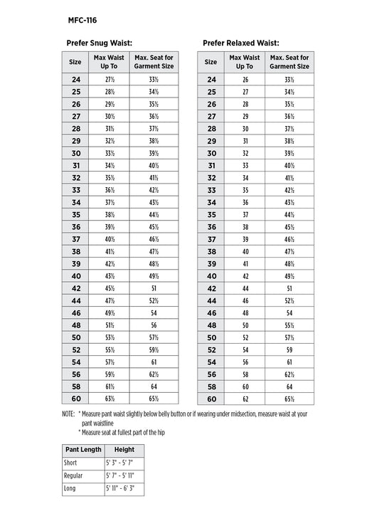 SIZECHART
