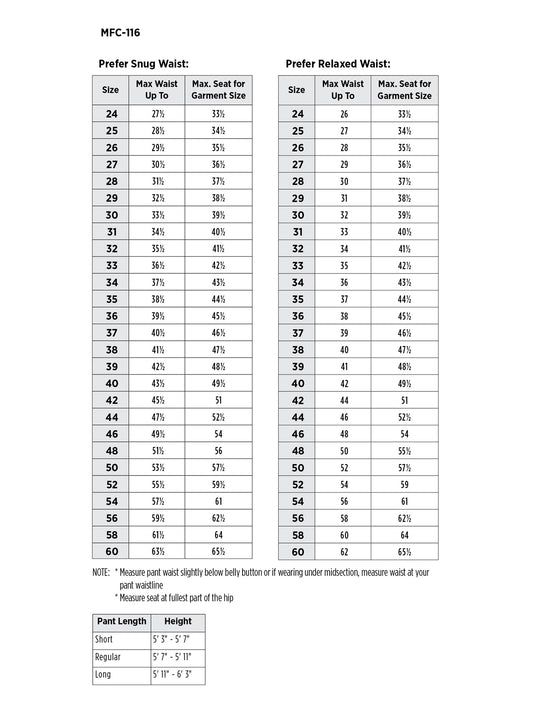 SIZECHART