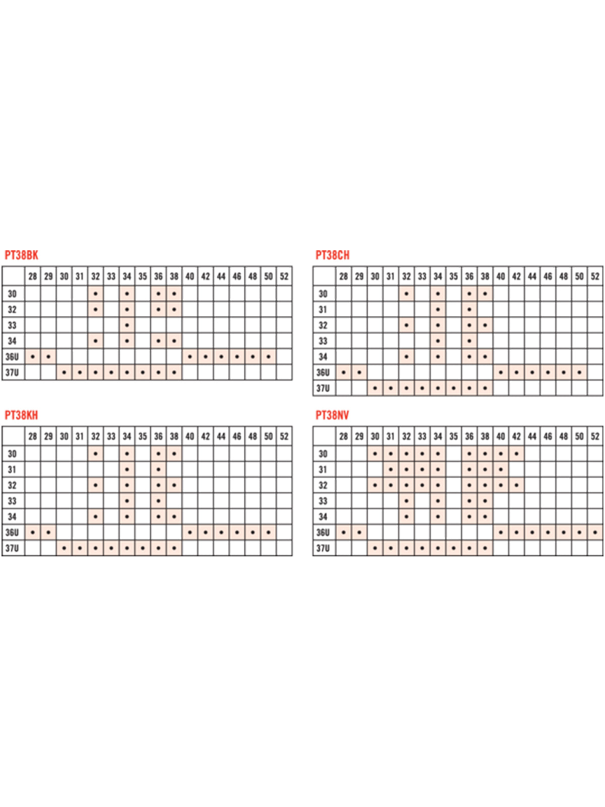 SIZECHART