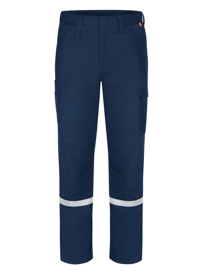 Men's Lightweight Flame-Resistant Pant - QP14 - Enhanced Visibility Navy