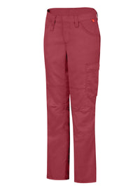 Women's Lightweight Flame-Resistant Comfort Pant - QP17 - Red