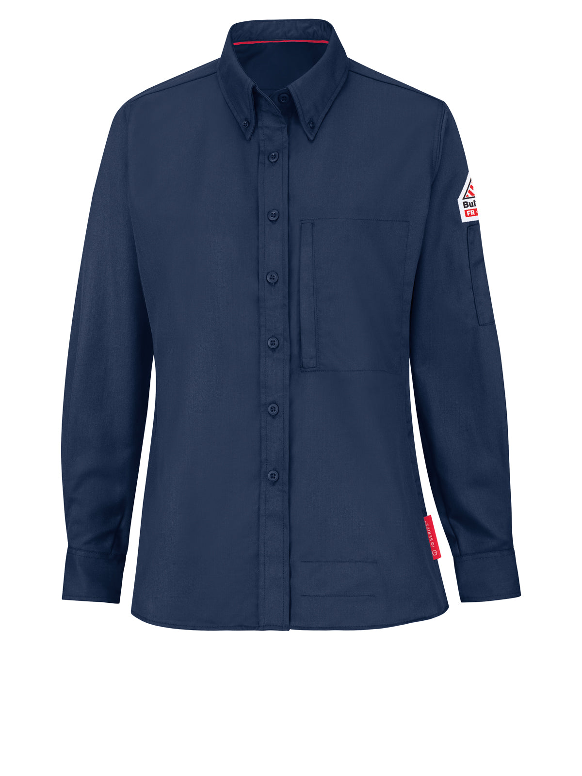 Women's Lightweight Flame-Resistant Comfort Woven Shirt - QS23 - Navy