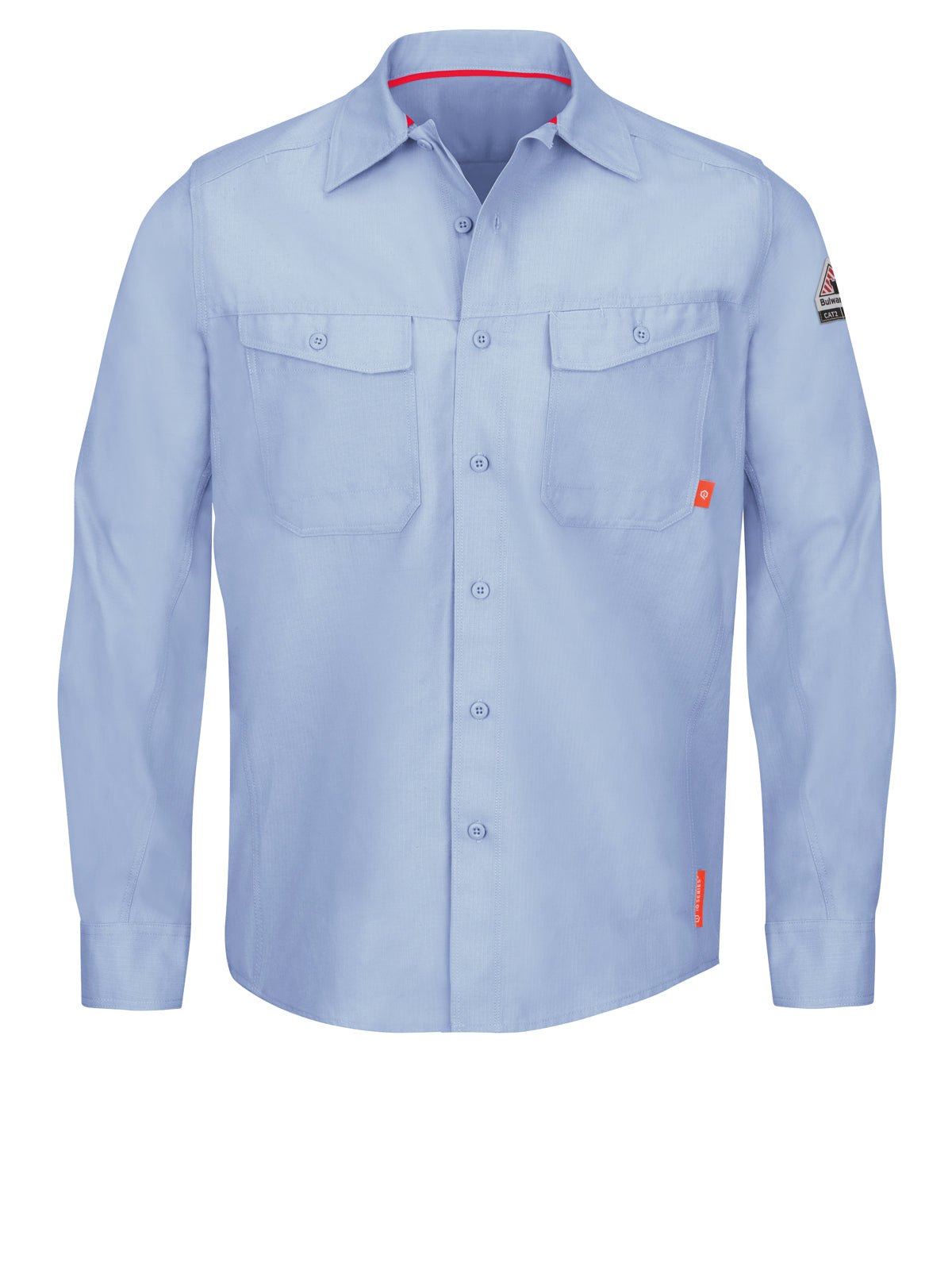Men's Endurance Collection Flame-Resistant Work Shirt - QS40 - Light Blue
